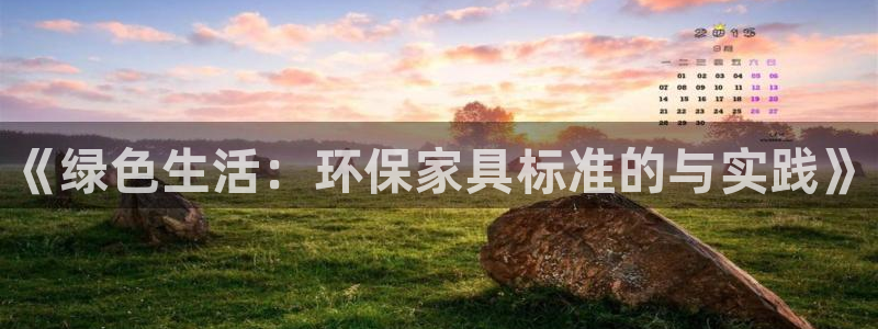 杏耀手机登录线路测速：《绿色生活：环保家具标准的与实践》